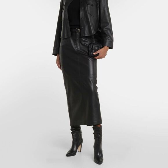 Manolo Blahnik Calasso 90MM Ruched Leather Boots size 38.5 - Picture 3 of 16